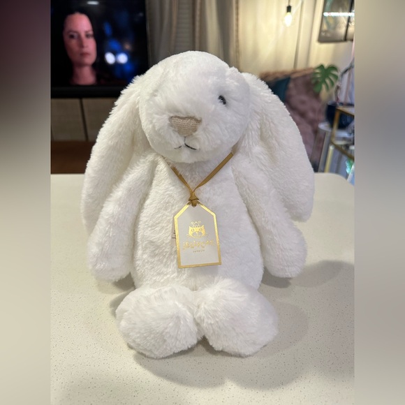 JellyCat Medium Bashful Luxe Bunny Luna NWT - Picture 1 of 3